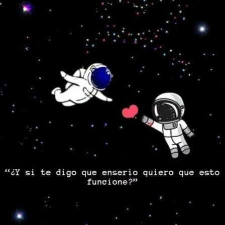 Espacio con estrellas y planetas